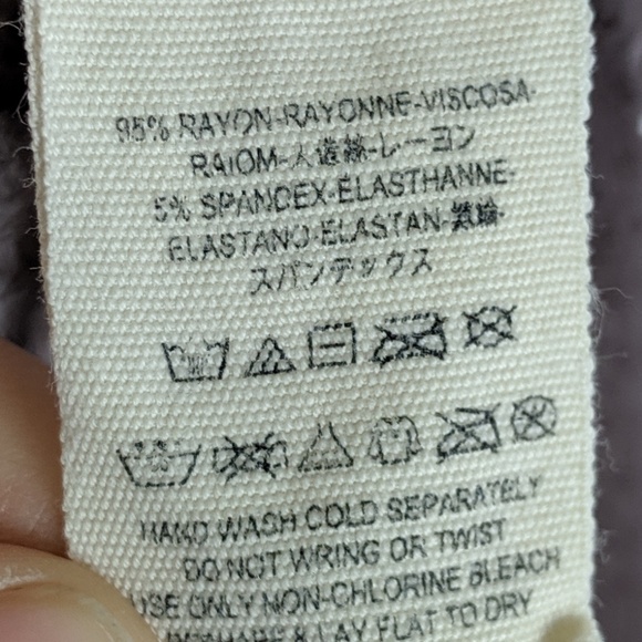 Free People | Pastel Purple Long Sleeve Top - E22 - Picture 4 of 5